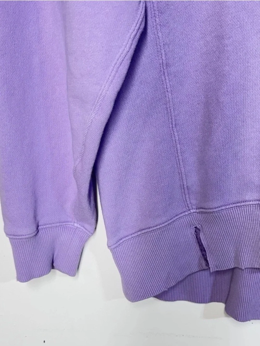 AERIE Women’s Lavender Going Off The Rails” Graphic Crewneck Sweatshirt Size XS